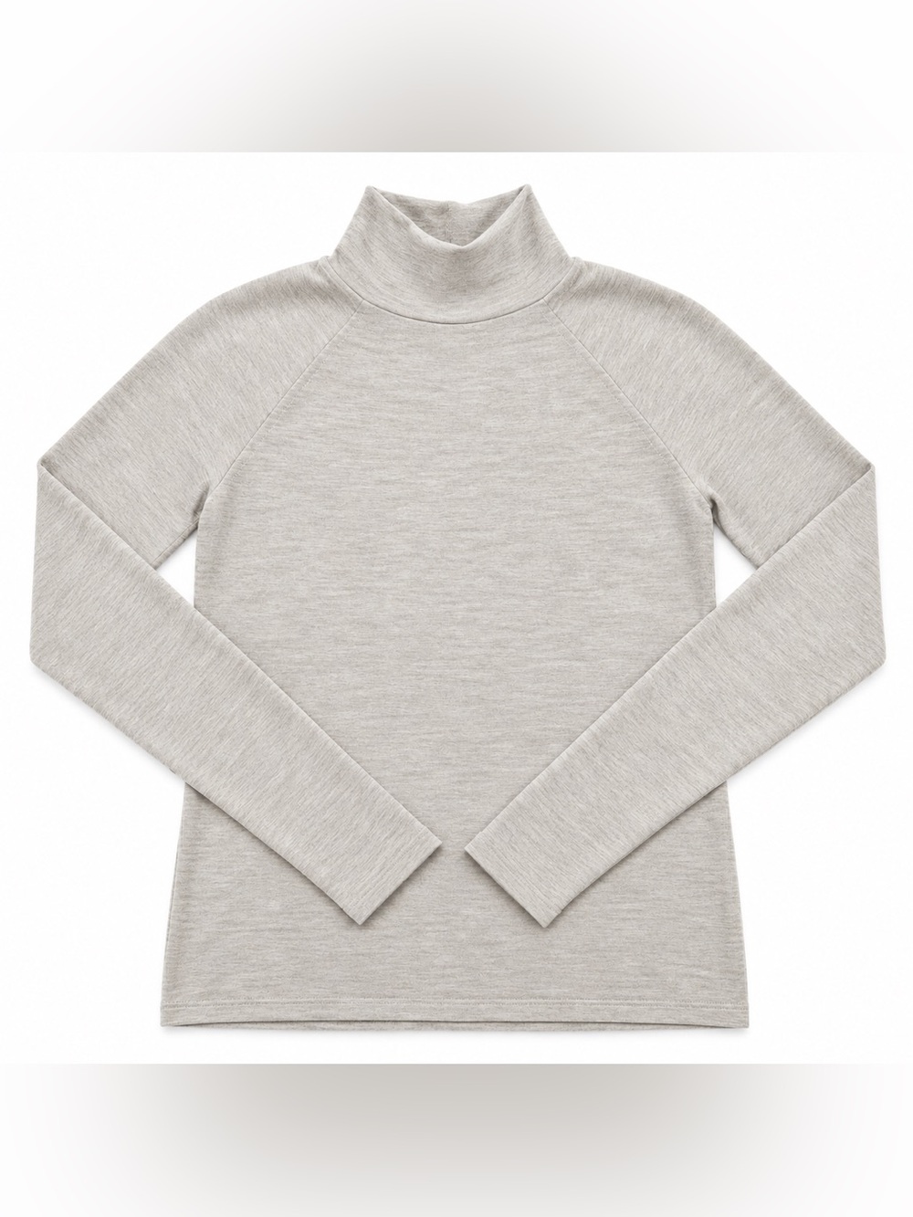 Vince Wool Cashmere Blend Mock Neck Sweater – XS – Oatmeal Heather - Picture 2 of 6